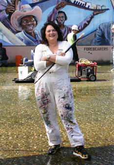 Artist Judy Baca