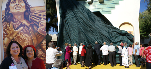 Cesar Chavez Monument Dedication